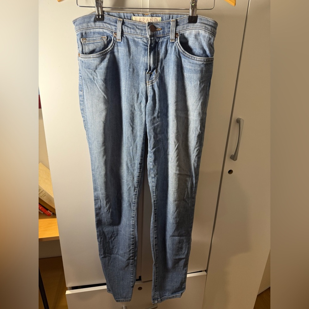 J Brand Skinny Straight Jeans Size 28 in Coastal Blue